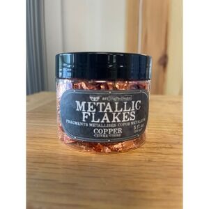 Art Ingredients Metallic Flakes Copper - Prima Marketing Gilding Flakes‎ 5 fl oz